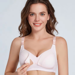 Thin Breathable Summer Nursing Bra for Breastfeeding Plus Size Women Front-Opening Push-Up OEM Bra