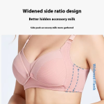 Thin Breathable Summer Nursing Bra for Breastfeeding Plus Size Women Front-Opening Push-Up OEM Bra