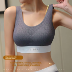 New Fashion Minimalist Sports Suit Yoga Sports Bra Fitness Vest Rims-free Bra Breathable and Comfortable.
