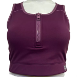 Women Sports Bra with Half Zip Front Spandex Fabric for OEM and ODM Custom Casual Yoga Set Activewear Comfort Fit