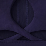 Bra with Cut Out Design and Cross Back Strap for OEM and ODM Casual Sports Wear Comfort Fit