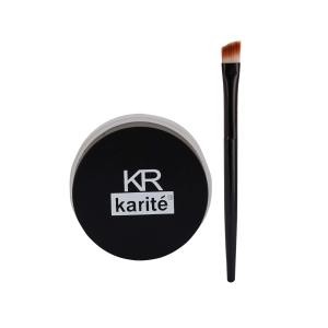 Makeup 2-Color Long-Wear Gel Eyeshadow Set 24h Wholesale Action Black & Brown Eye Shadow Cream Shimmer Metallic Finish