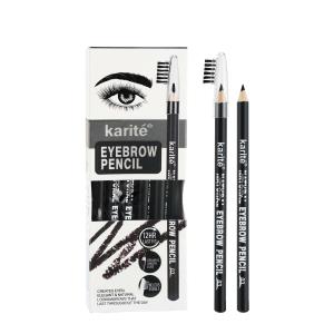 Elegant Natural Multi-Color Brow Pencil Smooth Glide Defining Eyebrow Brush Soft Traditional Eyebrow Pencil Tube Pen