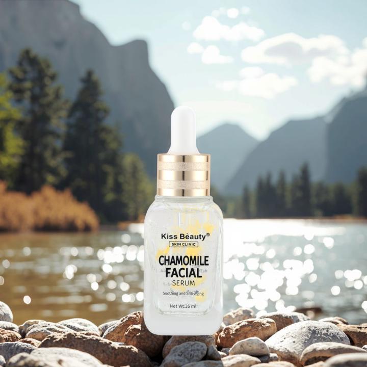 Kiss Beauty Private Label Transparent Firming Anti-wrinkle Chamomile Facial Serum