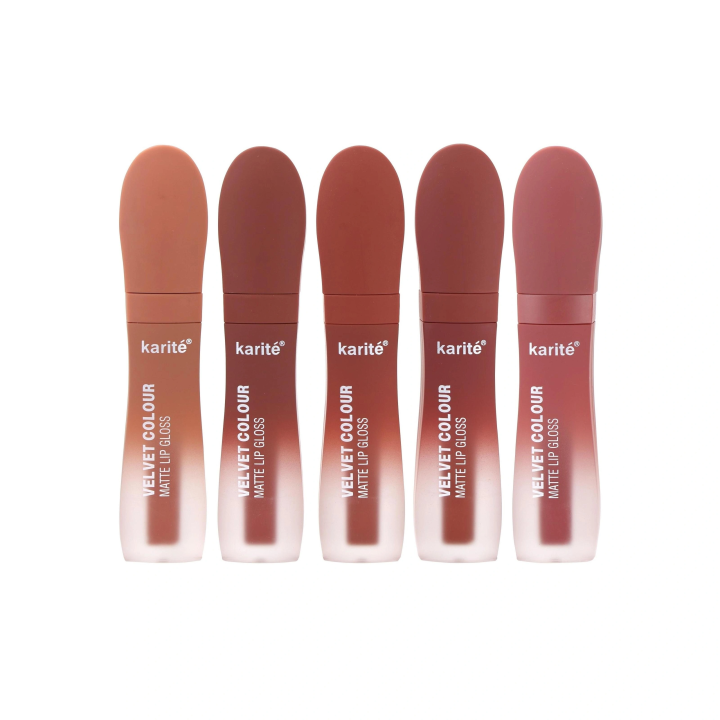 5mL Smooth Velvet Coffee Color Matte Lipgloss Wholesale High Quality Long Lasting Elegant Sexy Plumping Lip Gloss