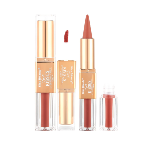 Makeup Multi Color Moisturize 2 in 1 Lip Gloss & Lip Stick Set