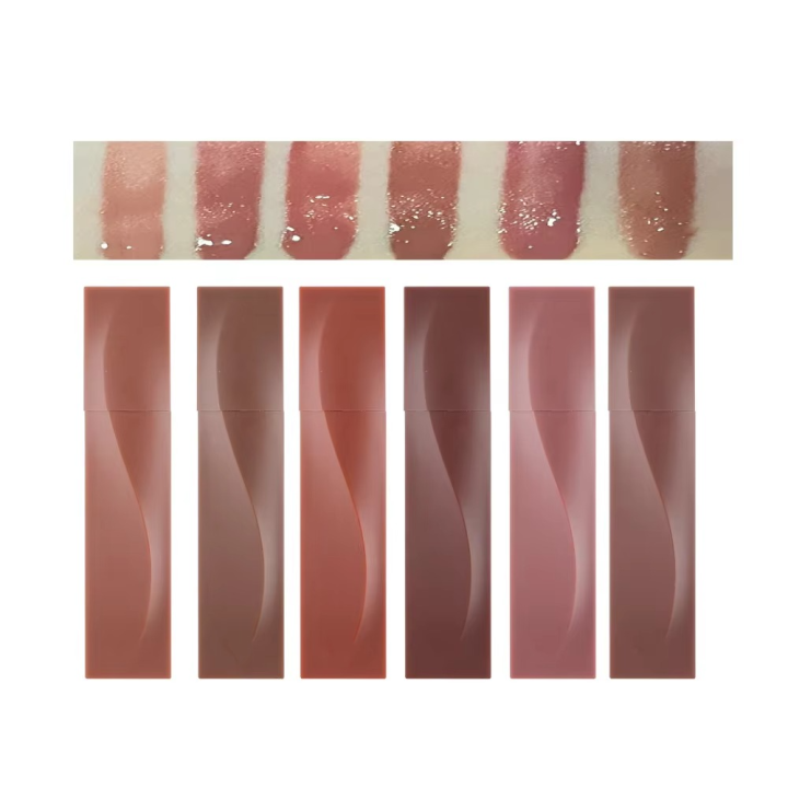 3ml High Shine Glitter Sugar Sweet Lip Gloss Customize Private Label Brand Logo Tube Packaging Fashion Cosmetic Makeup Lip Gloss