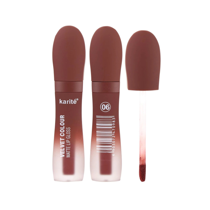 5mL Smooth Velvet Coffee Color Matte Lipgloss Wholesale High Quality Long Lasting Elegant Sexy Plumping Lip Gloss