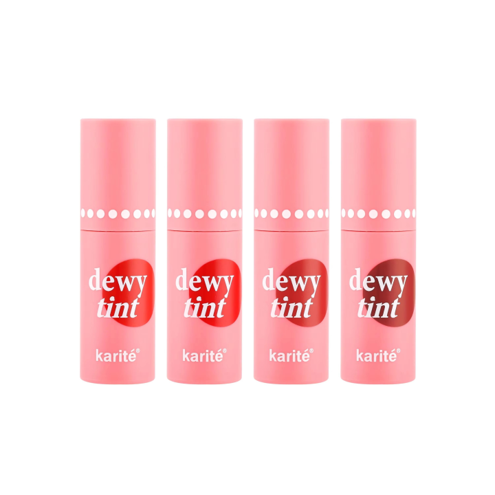 6ml Long-Lasting Moisture Dewy Lip Tint Multi Color Watery Clear High Pigment Tinted Soothes Lip Gloss Oil Balm